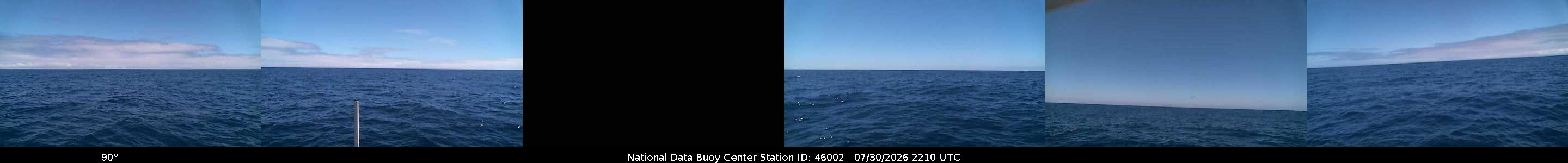 Historical buoy camera image for 46002 captured 2026-07-30 22:10:00 UTC
