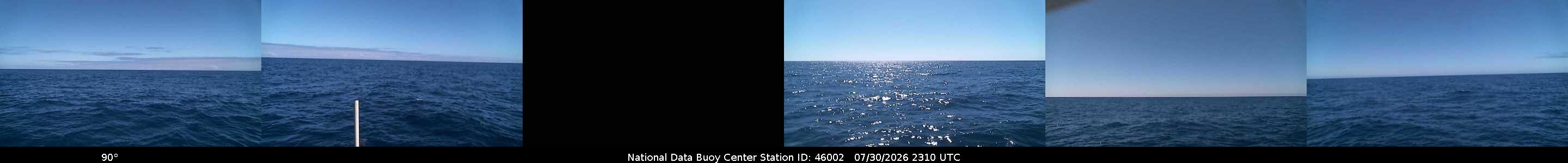 Historical buoy camera image for 46002 captured 2026-07-30 23:10:00 UTC
