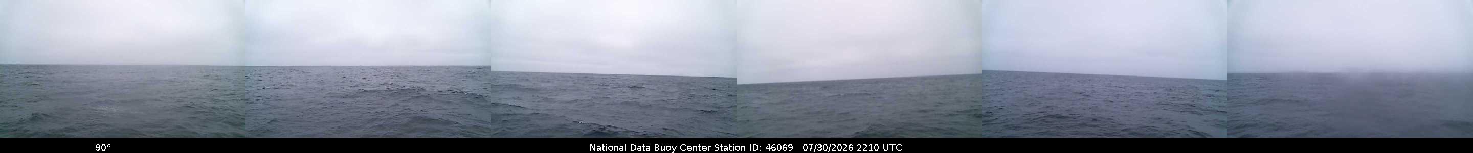 Historical buoy camera image for 46069 captured 2026-07-30 22:10:00 UTC