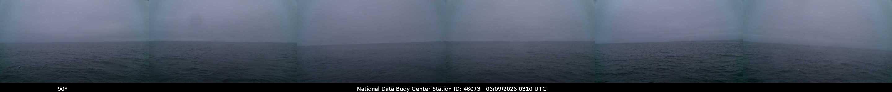 Historical buoy camera image for 46073 captured 2026-06-09 03:10:00 UTC