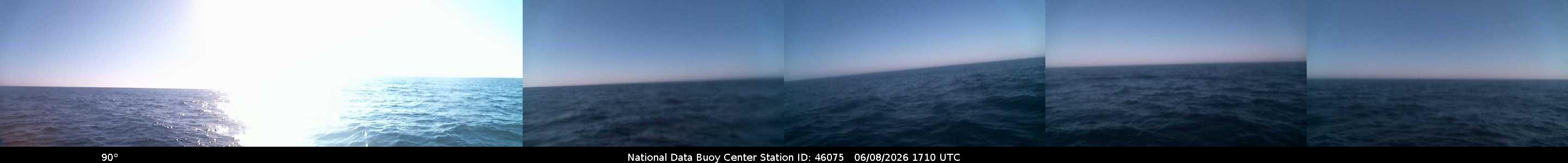 Historical buoy camera image for 46075 captured 2026-06-08 17:10:00 UTC