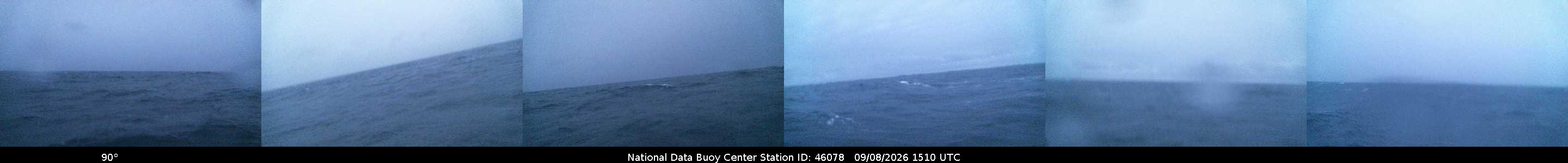 Historical buoy camera image for 46078 captured 2026-09-08 15:10:00 UTC