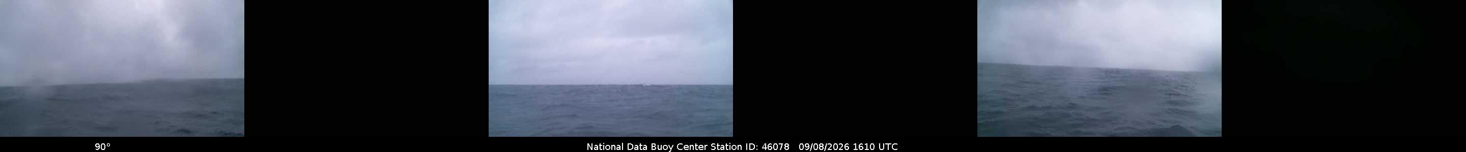 Historical buoy camera image for 46078 captured 2026-09-08 16:10:00 UTC