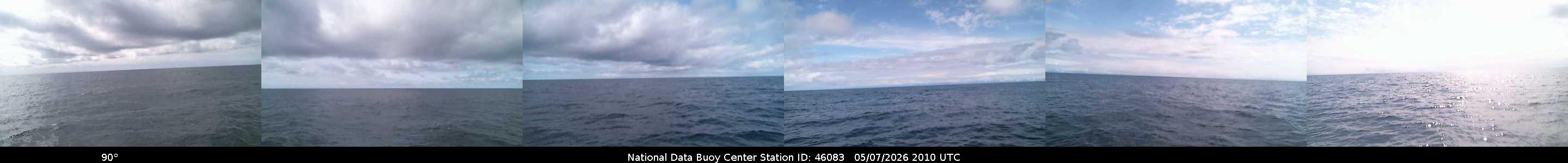 Historical buoy camera image for 46083 captured 2026-05-07 20:10:00 UTC
