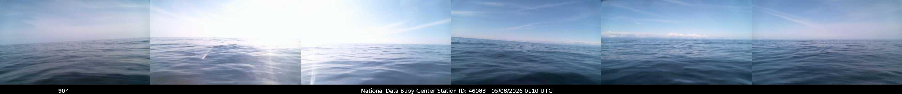 Historical buoy camera image for 46083 captured 2026-05-08 01:10:00 UTC
