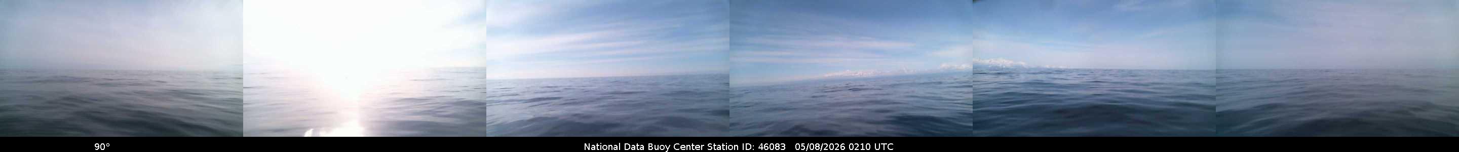 Historical buoy camera image for 46083 captured 2026-05-08 02:10:00 UTC