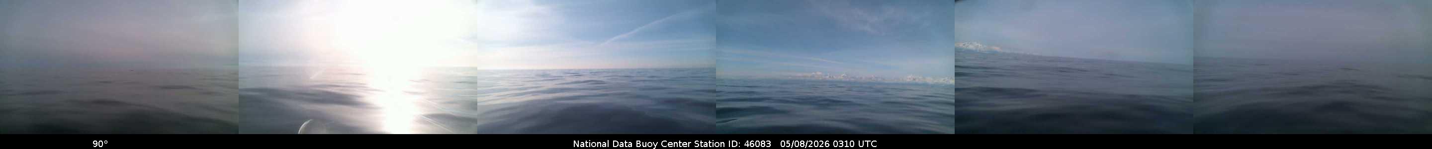 Historical buoy camera image for 46083 captured 2026-05-08 03:10:00 UTC