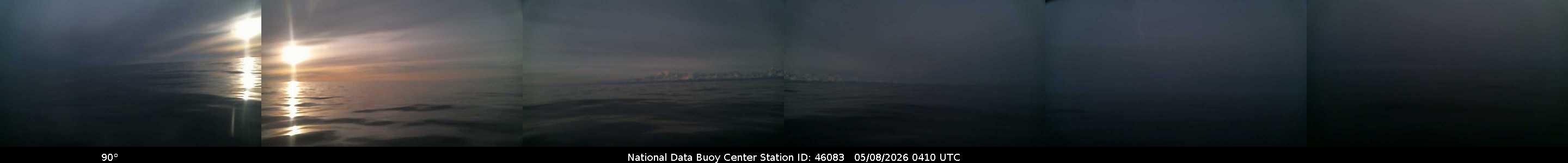 Historical buoy camera image for 46083 captured 2026-05-08 04:10:00 UTC