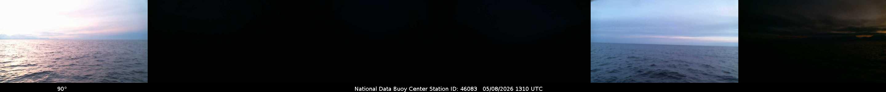 Historical buoy camera image for 46083 captured 2026-05-08 13:10:00 UTC