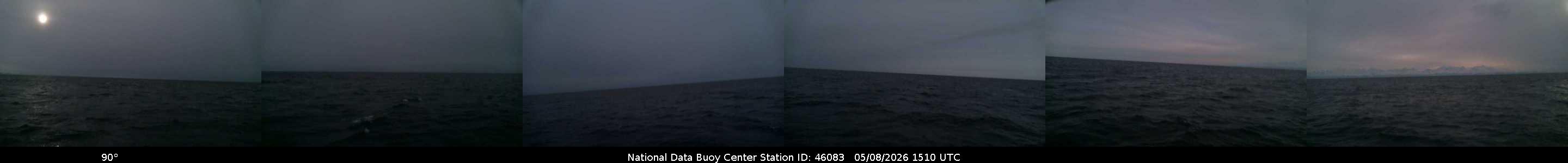 Historical buoy camera image for 46083 captured 2026-05-08 15:10:00 UTC